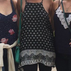 Alter'd State Black and White Tunic Worn Once